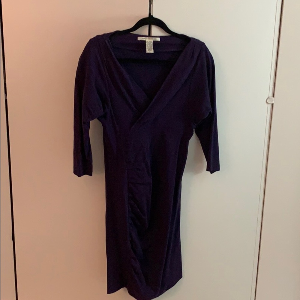 DVF Ruched Dress